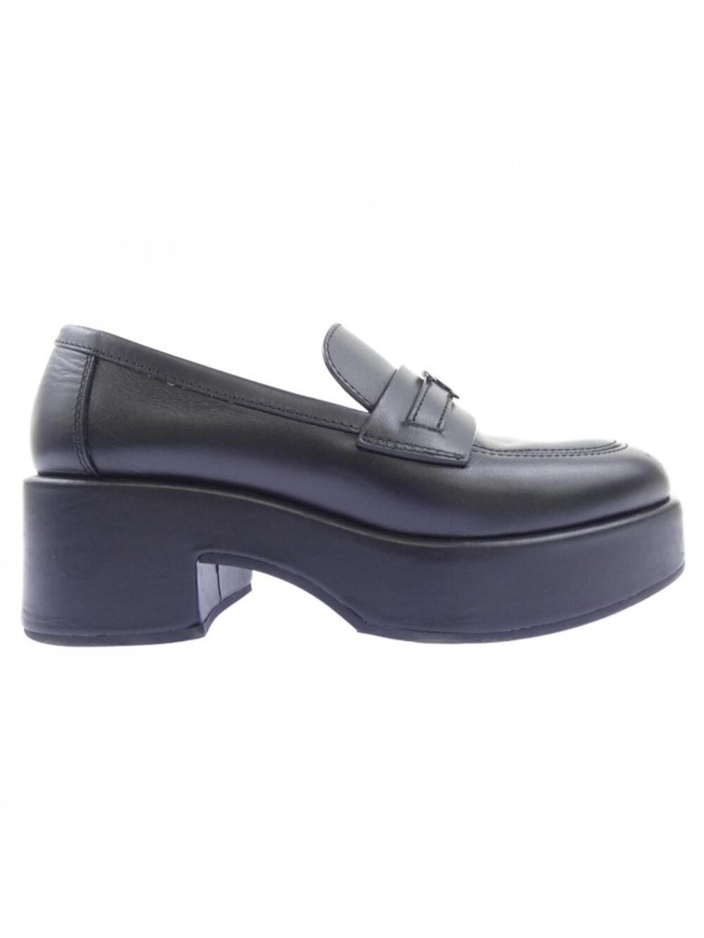 Chanel Loafers Shoes Black